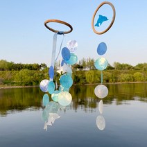 오-늘행복 춤추는 돌고래 자개 모빌 만들기 재료 DIY 수업교구 단체주문 발리 해방타운 장윤정, 3. 춤추는돌고래 No.1 완제품(주문제작)