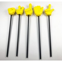 손가락지시봉 지시손 막대 가위바위보 묵찌빠 옐로우