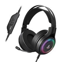 ABKO Hacker N320L 가상 7.1채널 RGB LED 게이밍 헤드셋