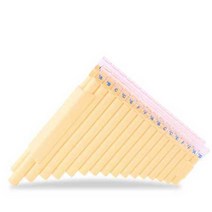 32관팬플룻 32 파이프 팬 플루트 더블 수지 초등학생, 레터링 마우스피스가 있는 32파이프 팬파이프