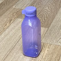 타파웨어 물통 물병 에코사각 500ml 1P, 보라