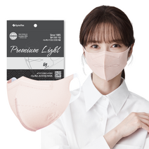 시노텍스 ePTFE 인공혈관 신소재 마스크 컬러 디자인핏 중형, 1개입, 50개, 피치핑크