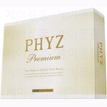 브리지스톤 골프공 PHYZ Premium 12개입, 1개, 골드펄