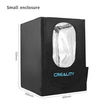 CREALITY-3D 프린터 다기능 인클로저 세 가지 크기 프레임 지연 알루미늄 호일 안전하고 빠른 설치, 02 Small Enclosure
