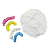 헤어샵 염색 파마 일회용 비닐 헤어랩 머리망 샤워캡