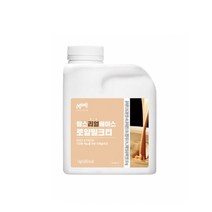 흥국에프앤비 흥국 로얄밀크티 베이스 1L 에이드 원액(아이스포장배송), 1개