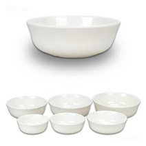 업소용 멜라민 한식 대접 국그릇 15.4x5.5cm 12호 볼그릇 떡 탕 식판 국물그릇, 별하 본상품선택, 별하 본상품선택