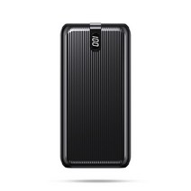 22.5W SuperCharge 고속충전 보조배터리 20000mAh 잔량표시 케이블포함, TYH-60033, 블랙 1개