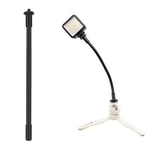 다용도 플렉시블 암 1/4 조명 카메라 마이크 자유변형 스탠드 장착 AC290, 플렉시블 암(AC290) + 1m스탠드