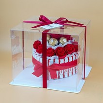 킨더초콜릿 페레로로쉐 비누꽃 케이크 발렌타인데이 화이트데이 로즈데이 생일 기념일 선물