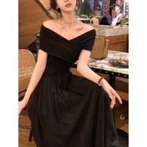 138759 여성 반팔 오프숄더 a라인 드레스 셀프웨딩드레스 웨딩촬영원피스