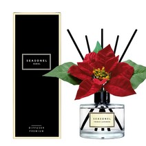 시즈넬 플라워 디퓨져 200ml 포인세티아 조화 L, 프렌치라벤더향