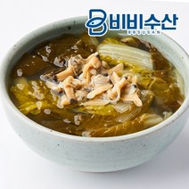비비수산 가마솥 생 바지락 시래기국 시락국 500g, 1팩