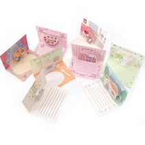 [바보사랑] 팝업카드 감사 인사 축하 8개입, 상세 설명 참조