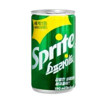 스프라이트 스프라이트 캔, 상세 설명 참조, 190ml