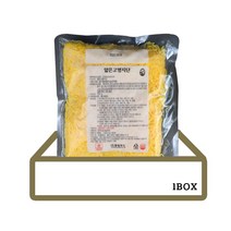풍림푸드 국내산 냉동 지단채 700g 10봉 1박스 고명지단