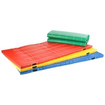 칼라 타포린 구르기매트(크기선택) NF1049-1, 청색_120x300x두께6cm