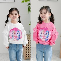 정품 시크릿쥬쥬맨투맨 여아 샤링티셔츠 시크릿쥬쥬 스팽클맨투맨티셔츠
