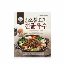 신세계푸드 올반 소불고기 전골 육수 200g, 단품, 상세설명 참조