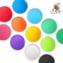 칼라모래 15kg 화분멀칭 마감 조경 테라리움 인테리어, 빨강, 15000g, 1개