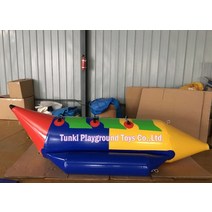 바나나 보트 수상 레저 공기 주입식 3 세트 제품