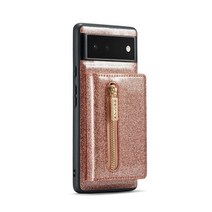 자석 분말 클러치판 DG.MING-글리터 파우더 케이스 구글 픽셀 6 7 프로 용 마그네틱 지갑 카드 홀더 디자, 03 03_02 Google Pixel 6