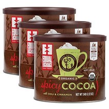 Equal Exchange Organic Spicy Hot Cocoa １2-Ounce (Pack of 3), 1
