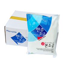 한주 소금 3kg x 6개입 정제소금 정제염 연수기 식기세척기용, 6개