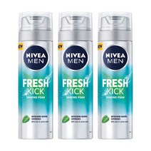맨 프레시킥 쉐이빙 폼 200ml X 3