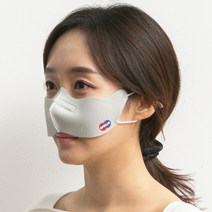 코마스크 필승 코전용 마스크 1개 항균력 99.9% 구리원사 마스크 특허출원 코건조증, 브라운