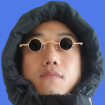 마이콜 선글라스 신박한 레옹 안경 쓸모없는선물, 옐로우