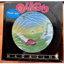 LP판 미국 밀봉 Heart MAGAZINE PICTURE DISC LP 앨범 레코드판 1978 원본 1ST PRESS