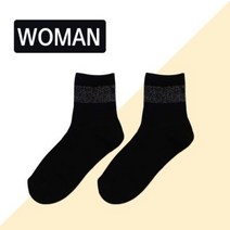 여자 반짝반짝 글리터 포인트 삭스-블랙