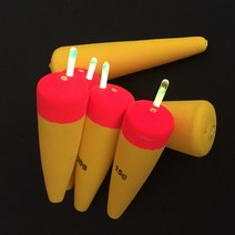 부력 EVA 소프트 인라인 야광 조명 스틱 1 개 15g 20g 25g 30g 찌 플로트 바닷물 낚시 수레 메기 미끼 물, 02 floating-20g
