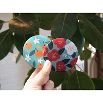 안녕 제주 손거울, 01. 안녕제주 귤 손거울