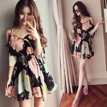 SAMARA 봄여름 꽃무늬원피스 신상원피스 해변원피스 휴가룩