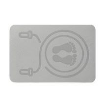 실내자전거매트 점프 매트 운동 버퍼 음소거 홈 체육관 바닥재 충격 흡수 피트니스 패드 미끄럼 방지 장비, 03 Gray