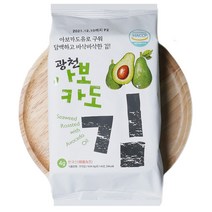 광천 아보카도김 고급원초 반찬 간식 명품 조미김, 32봉, 4g