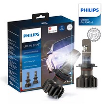 필립스 공식판매점 합법인증 헤드램프 얼티논 프로 9000 LED 전조등 H7 2P 최고사양 5년보증, 필립스 얼티논 프로 9000 H7-A(기본타입)