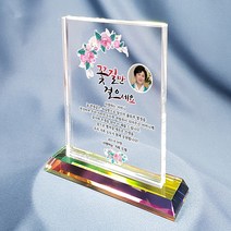 크리스탈 감사패 상패제작 부모님감사패 기업상패 행사용품 전역패 기념패 공로패 교회상패 퇴직패, ES3-직사각-중