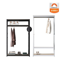 스피드랙 틈새 행거 3단 (옷봉1) 400 500, 500x600, 1800, 화이트