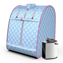 전신 습식 사우나 기계 1인 반신욕기 찜질방 홈 스파, 로맨틱 파우더(에바포레이터 신품)