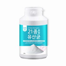 유산균분말 락토바실러스가세리 플라타룸 루테리 21종 혼합유산균 가루 유익균증식 300g