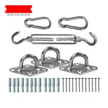 루프탑 그늘막 차광막 야외 햇빛가림막 옥상 썬쉐이드 타프 천막, 26.M8 삼각 다이아 문고리 세트