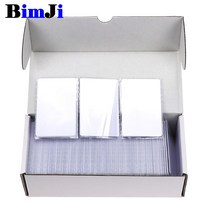 100 RFID 카드 13.56Mhz MFS50 근접 스마트 카드 ISO14443A 카드 S50 1k 칩 0.8mm 액세스 제어 시스템 용, 한개옵션0