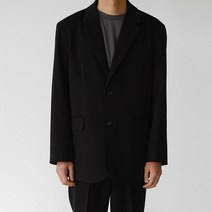 미니멀 오버핏 스티치 블레이저
