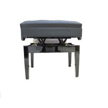 수납형 높낮이 피아노의자 디지털 오케스트라 용품 피아노 연주용 높이조절 교구 버스킹, 블랙