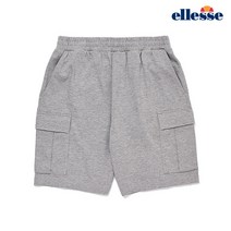엘레쎄 남성 해비 쭈리 카고 쇼츠 멜란지 그레이