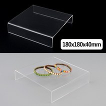 시계 디피용 진열대 귀금속 목걸이 진열장 18x18x4cm, 상세페이지 참조