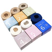 예고은 삼베실 수세미 뜨개실 행주 천연 친환경 수세미실, 6. 비치삼베실